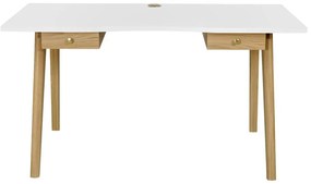 Работна маса от декор от дъб 70x140 cm Nice – Woodman