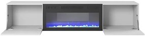 TV шкаф с вградена камина  LIVO RTV-180W K