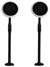 КОМПЛЕКТ 2x LED соларна лампа GARDEN LED/3W/5V 42-80 см 4000K IP65
