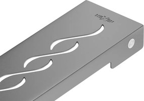 Mexen Flat M18 декоративна решетка за линеен сифон 70 см, gun gray четкана - 1E23070
