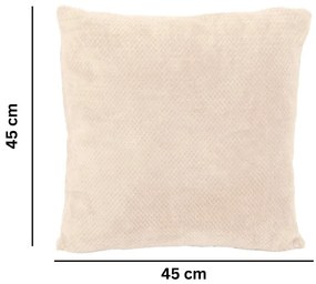 Декоративна възглавница от микроплюш 45x45 cm Pippa – Tiseco Home Studio