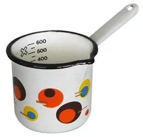 Емайлирано джезве 10см 600мл с декор CIRCLE - 66/10 РЯ-(1-1845