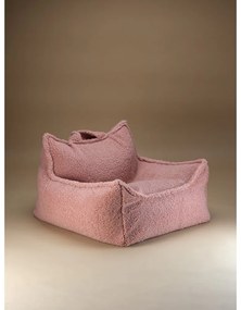 Розов детски пуф от букле Chair – Wigiwama