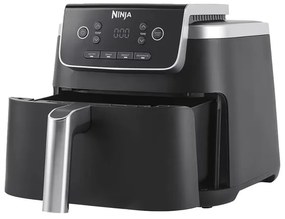 Фритюрник с горещ въздух Ninja AF140EU PRO, 1750W, 4.7 л, 40-240C, 4 програми, Таймер, AirCrisp, Незалепващо покритие, Черен