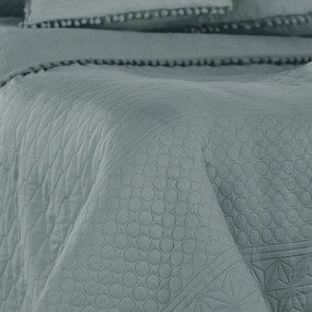 Сиво покривало за легло 220x240 cm Meadore – Restilo