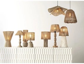 Настолна лампа в естествен цвят (височина 24 см) - Geese