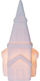 Комплект от 2 бели LED коледни светлинни декорации, височина 16 см Polly - Star Trading