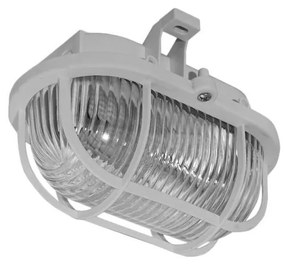 Екстериорна лампа за таван OVAL 1xE27/60W/230V IP44 сив