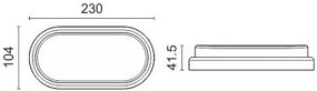 Аплика LED 56-19,75 x 9,7 x 4,15 См.