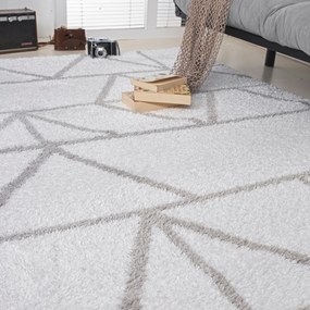 Килим за антре (80 x 300) Puffy 7750 Бял
Сив