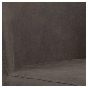 Антрацитен бар стол с регулируема височина (височина на седалката 78,5 cm) Avanja – Actona