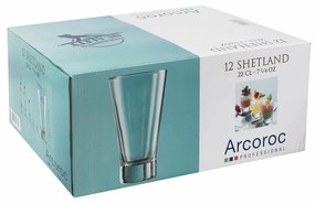 Комплект Съдове Arcoroc Shetland Прозрачен Cтъкло 12 броя 220 ml