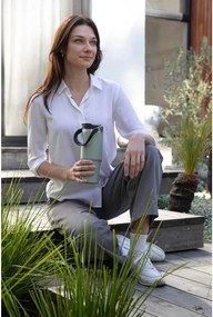 Синя бутилка за пътуване бутилка от неръждаема стомана 1 l Eco – Ladelle