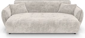 Бежов шенилов диван 250 cm Nelia Big – Ropez