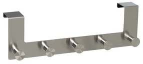Матово сребро метален стелаж за врата 35 cm – Casa Selección
