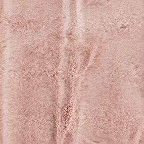 Розов килим , ⌀ 120 cm Teddy - Think Rugs