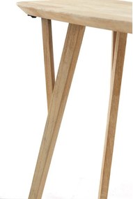 Конзолна маса от масивно манго в естествен цвят 44x160 cm Quenza – Light &amp; Living