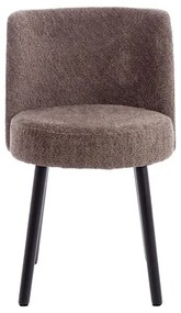 Кафяв трапезен стол Eckley – Light &amp; Living