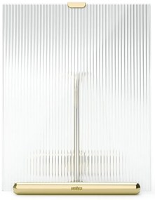 Стъклена стояща рамка в златист цвят 16x20 cm Flute – Umbra