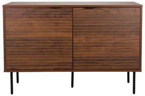 Кафяв скрин от декор от орех 110x74x40 cm Stripes – White Label