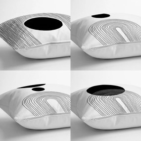 Калъфки за възглавници в комплект 4 бр. 43x43 cm Simple Arch – Minimalist Cushion Covers