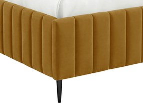 Тапицирано легло Lewezo-Тъмно синьо-180 x 200