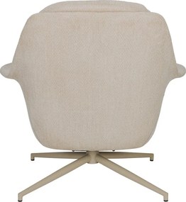 Бежово въртящо се кресло Philly – Zuiver