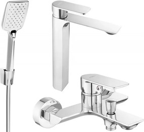 Mexen Alexa R62 комплект за вана, хром - 71213R62-00