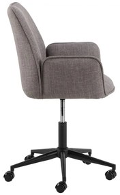 Сив офис стол Glenda – Actona