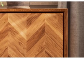 Гардероб от дъбова дървесина в естествен цвят 97x196 cm Abies - The Beds