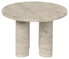 Каменна кръгла странична масичка ø 52 cm Volos – Blomus