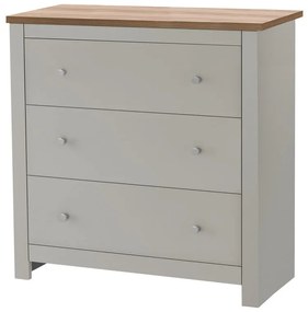 Сив висок скрин 81x35 cm Emerald – Støraa