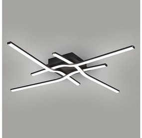 Brilagi - LED таванно осветително тяло STRIPES LED/38W/230V черно