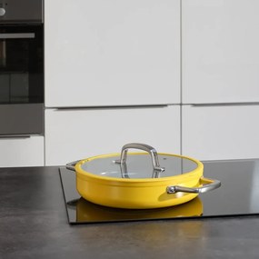 Тиган с капак/с керамично покритие ø 28 cm tegame Meda 3.0 – FABINI