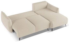 Бежов ъглов диван (десен ъгъл) Malie – Makamii