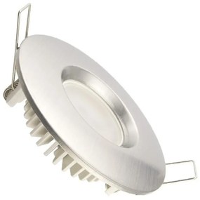 LED Таванна лампа за баня LED / 7W / 230V 4000K сребърна IP44