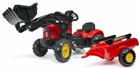 Трактор с Педали Falk Lander Z160X Червен