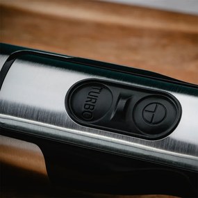 Разопакован: Ръчен пасатор Oliver Voltz OV51112JP, 1500W, 2 скорости, Приставка за картофи, Острие от неръждаема стомана, Инокс