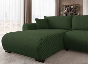 Ъглов диван Merkos I-Зелено