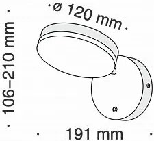 Wall Cпот Maytoni Fad LED