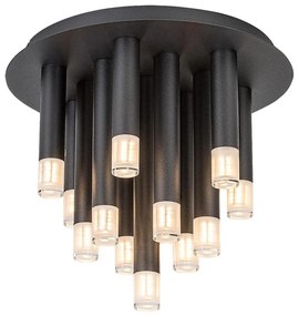 Rabalux 71354 - Плафон RAMIRA 13xG9/5W/230V черен