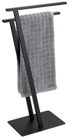 Черен държач за кърпи от неръждаема стомана Lirio - Wenko