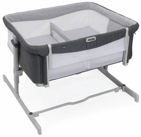 CHICCO Кошара с падаща преграда за близнаци NEXT 2 ME TWIN GREY