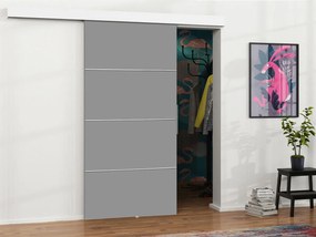 Плъзгаща се врата Malibu Plus-Gkri-Дължина: 76 cm