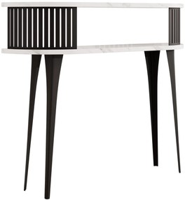 Конзолна маса Roenni-Бял мрамор