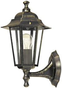RABALUX 8234 Валенсия стенен фенер, старо злато,1х60W - 8234