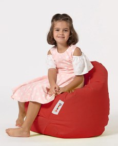 Градински пуф Premium Kids, цвят Червен