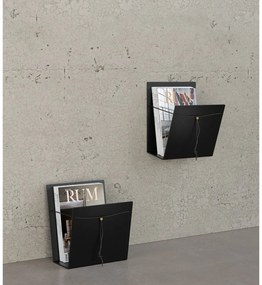 Стойка за списания от метал и еко кожа Bull M – LIND DNA