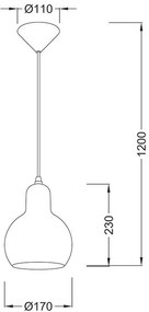Висящ таван Осветление Bloom-Kexribari