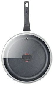 Алуминиев тиган с капак ø 24 cm Simply Clean Red - Tefal